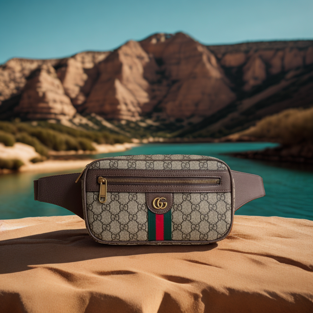 Sacoche Gucci banane
