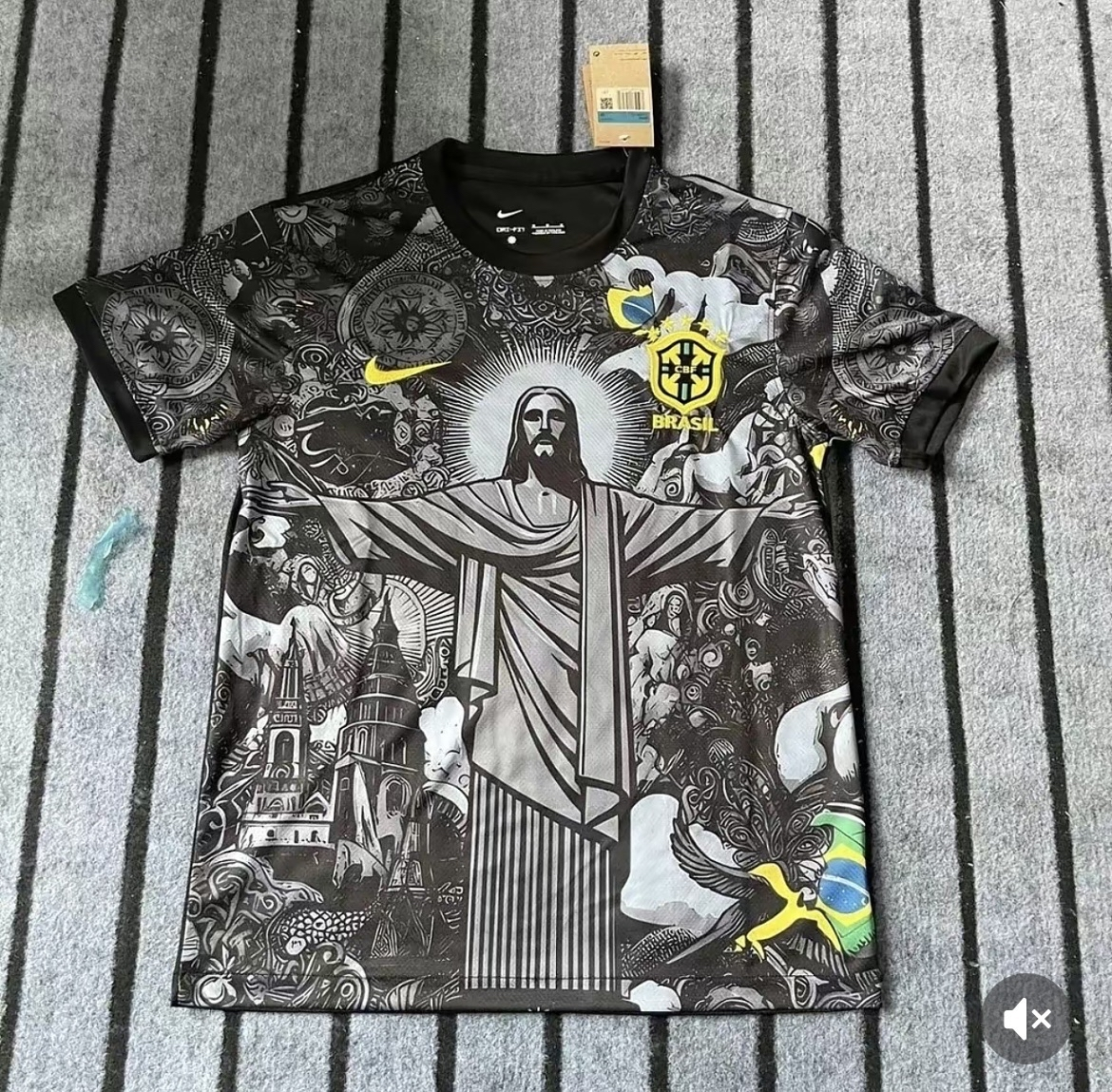 Maillot foot Brésil