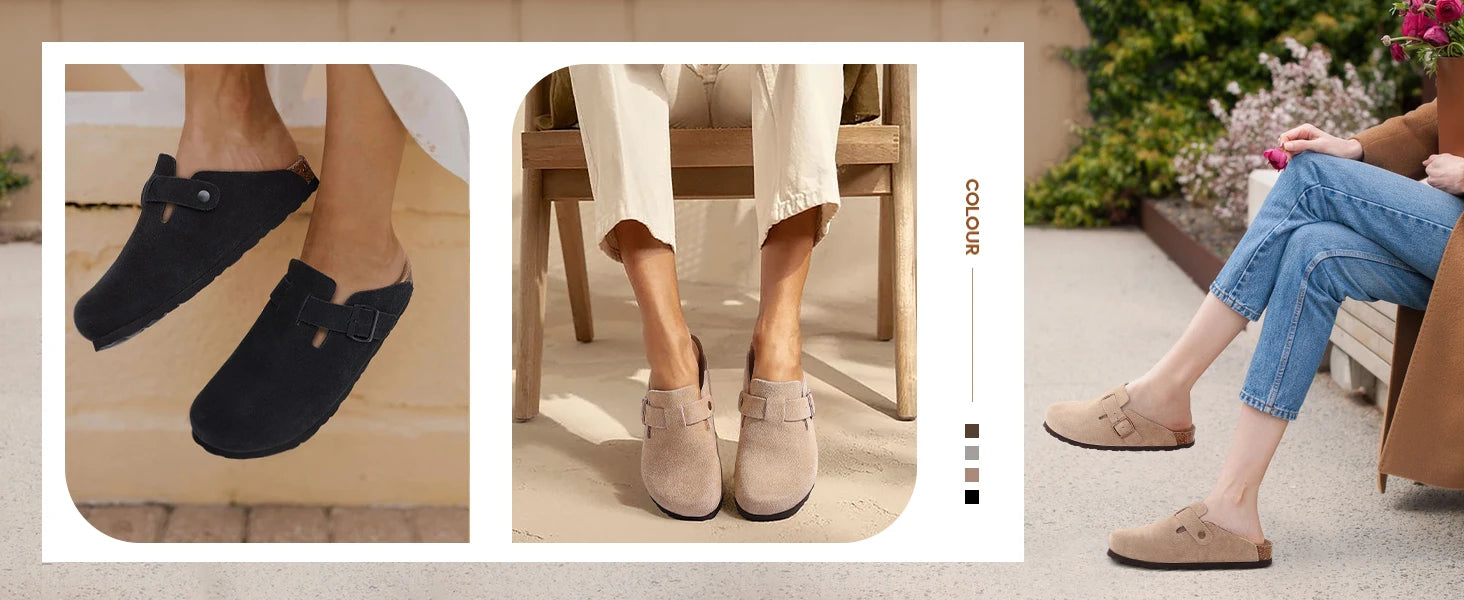 🥿 Crestar Sabots & Pantoufles pour Femmes– Confort et Élégance