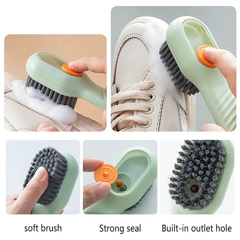 🧽 Brosse à Chaussures Multifonction – Nettoyage en Profondeur