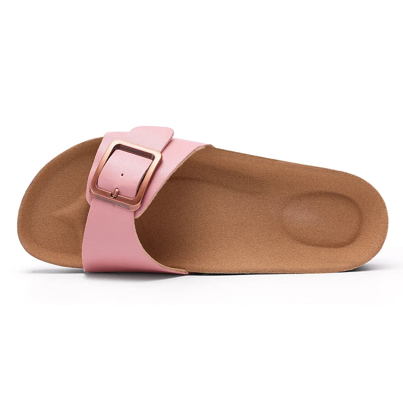 Shevalues sabots de pied en liège pantoufles pour femmes