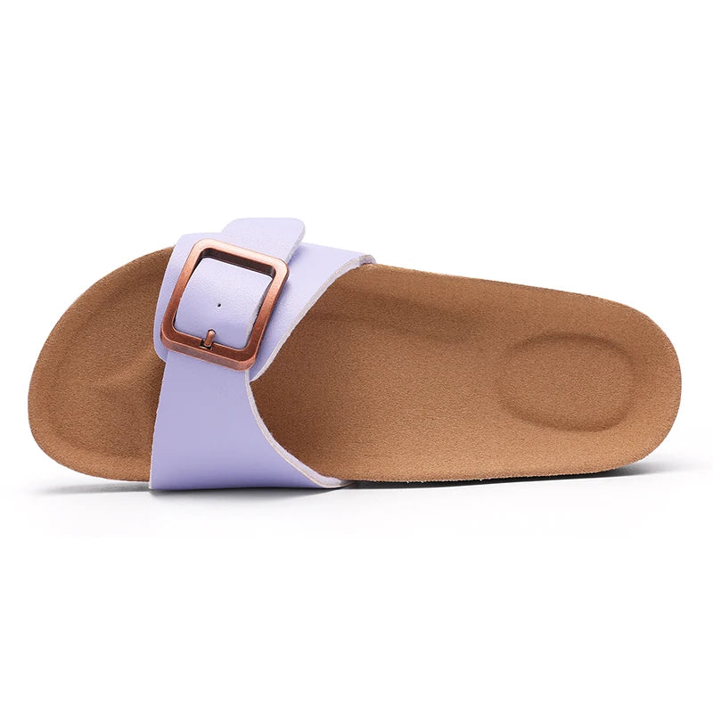 Shevalues sabots de pied en liège pantoufles pour femmes