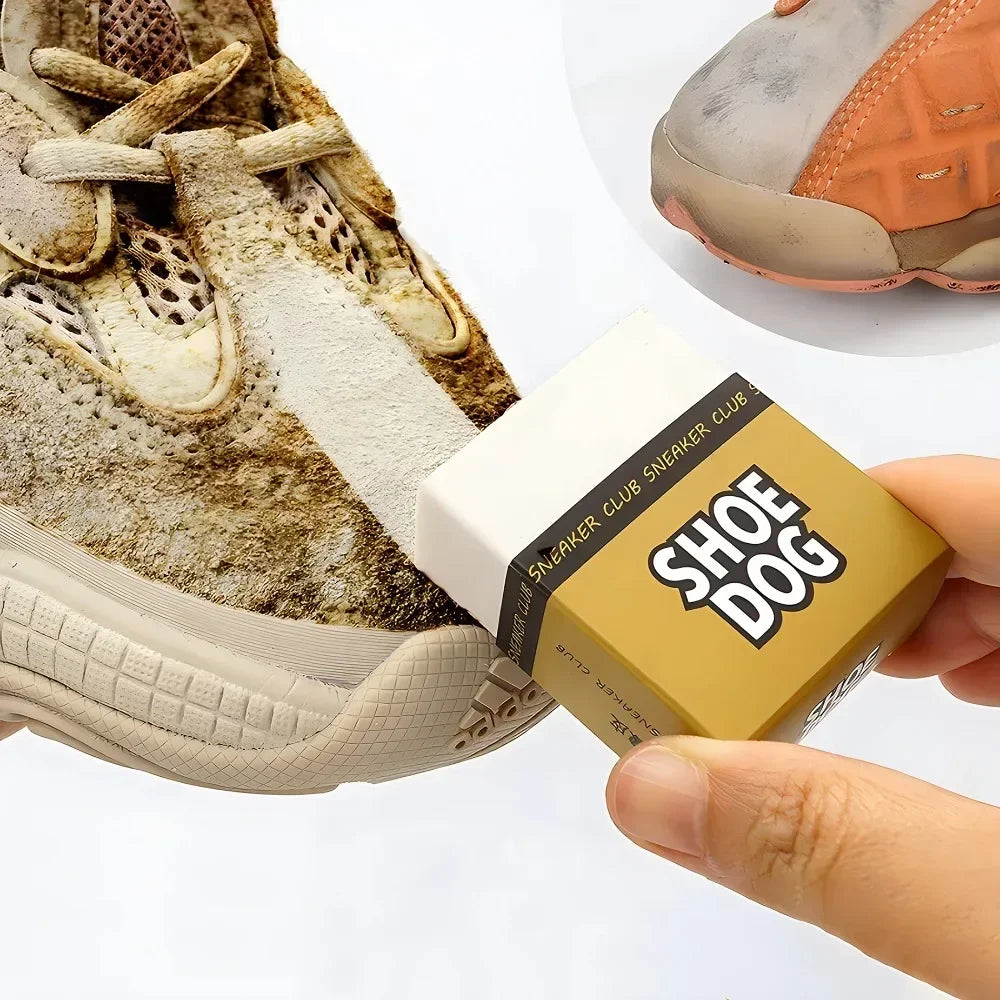 🧼 Gomme Nettoyante pour Chaussures – Spéciale Baskets, Daim & Cuir