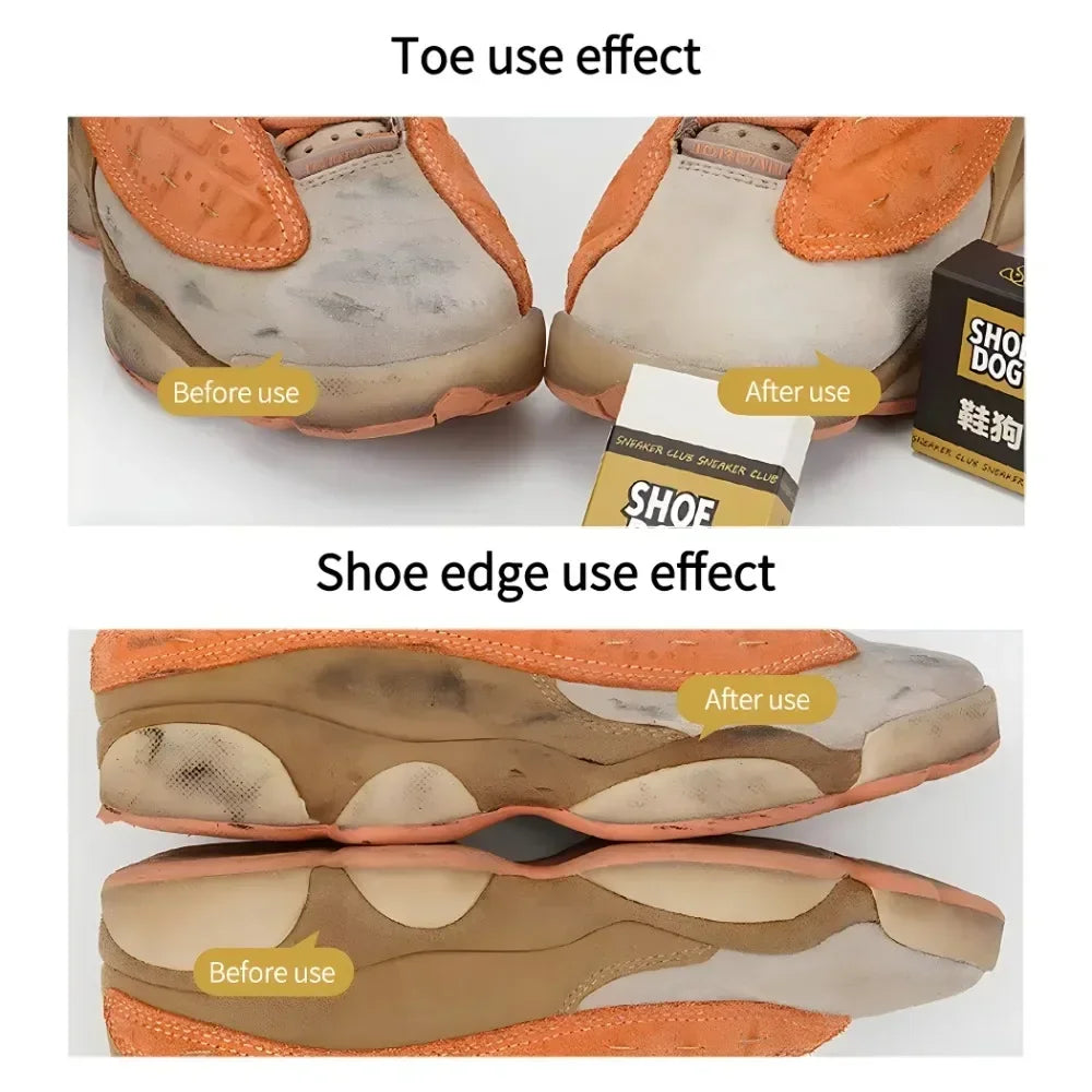 🧼 Gomme Nettoyante pour Chaussures – Spéciale Baskets, Daim & Cuir