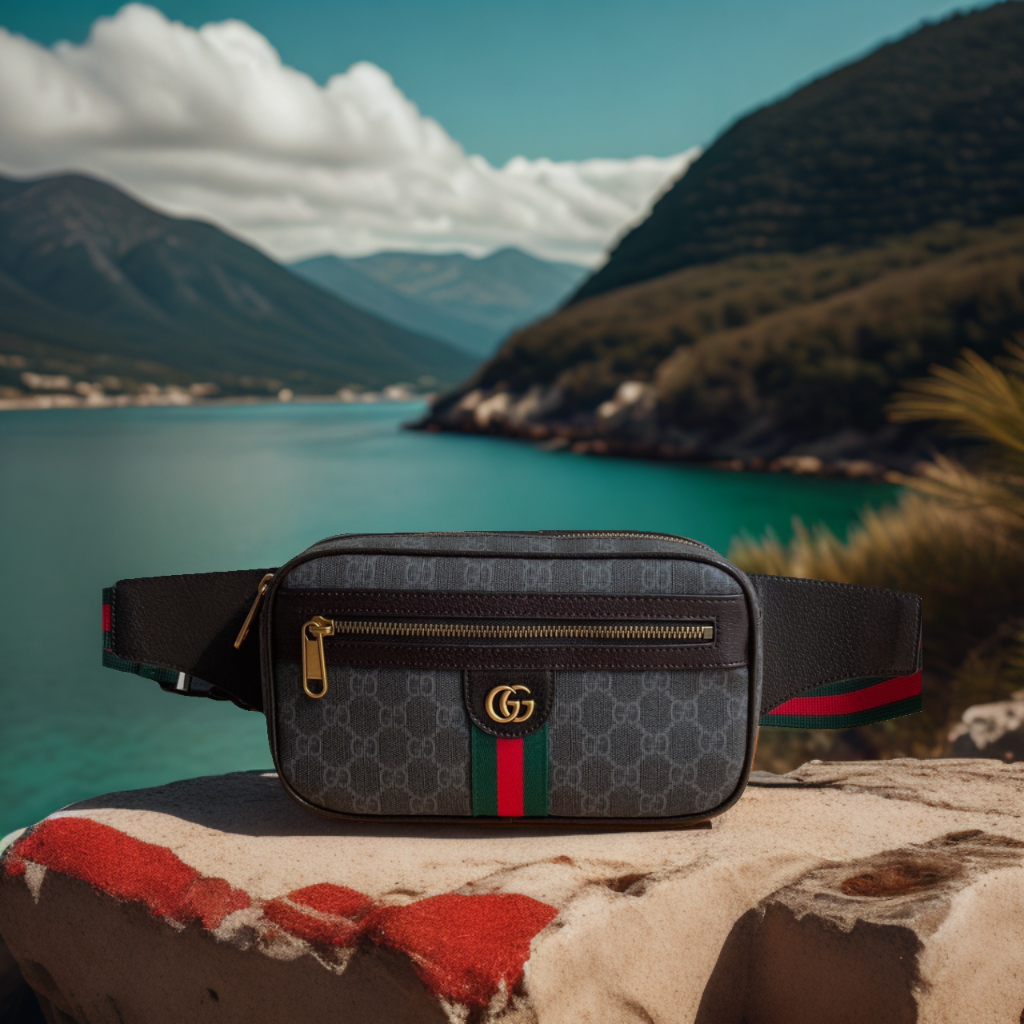 Sacoche Gucci banane